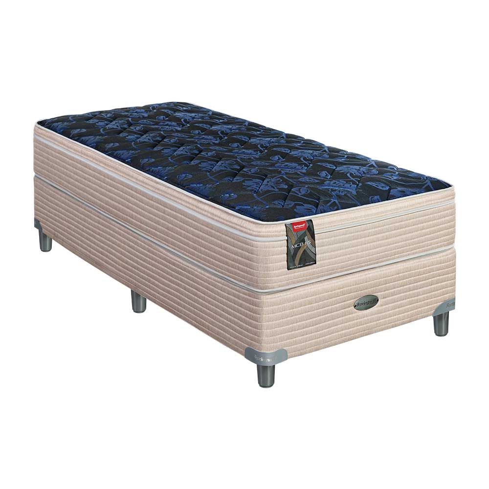 Sommier Y Colchón MCB 115 1.5 Plazas 90x190x59 Cm Springwall